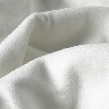 12 oz "Antron Fleece" - White