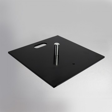 Heavy Duty Slip Fit Base with Pin (24" x 24")