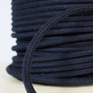 Sash Cord 3/8 inch, black, 600 ft spool