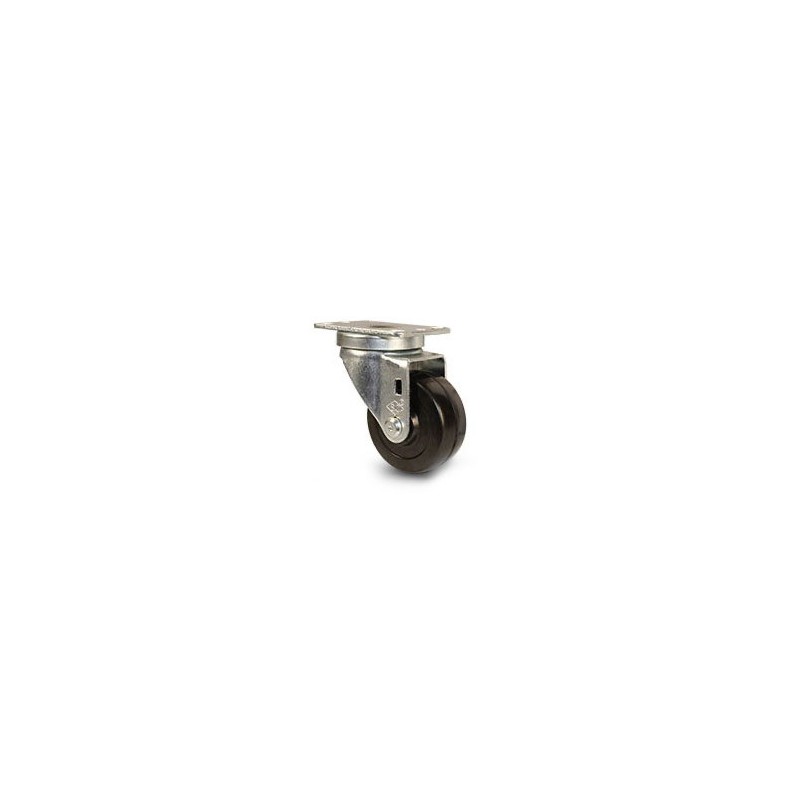 Swivel Caster - Hard Rubber - 3 inch