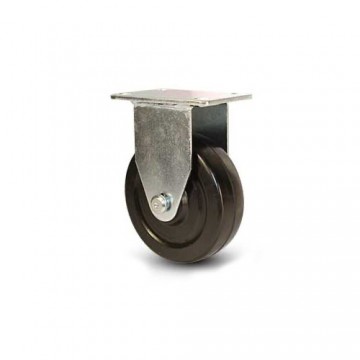Rigid Caster - Hard Rubber...