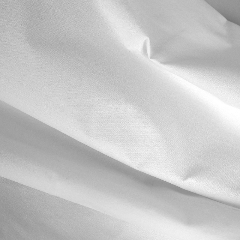 Poly Muslin IFR, White