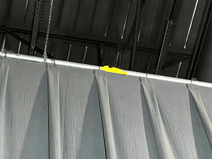 Bad Stage Rigging - Unsafe Pipe Splice