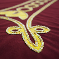 Church Curtain Emblems and Embellishments