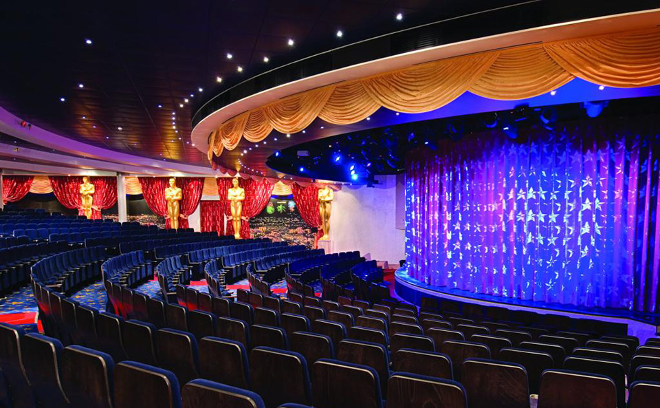 Stage Curtains for Cruise Ships, Theme Parks and Attractions