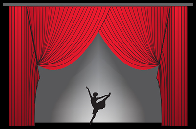 Tab Curtain (open)